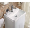 Раковина CeramaLux 9595-40 40x35 см, накладная, белый