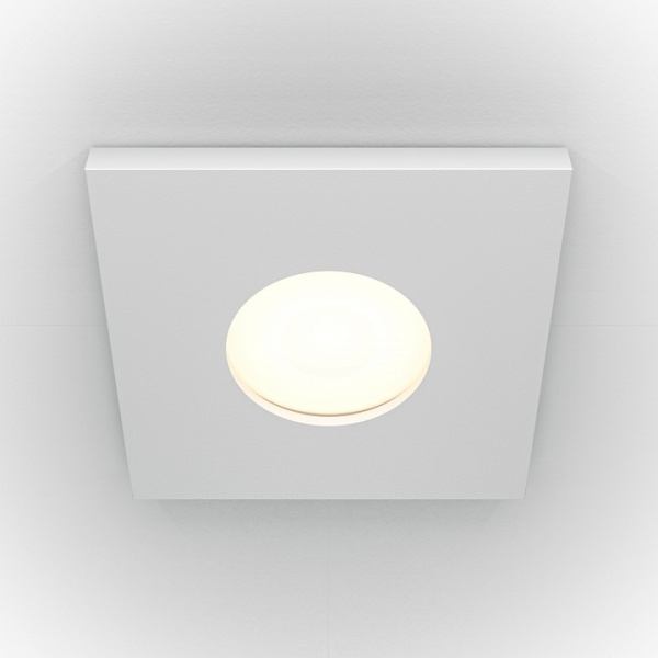 Встраиваемый светильник Maytoni Stark DL083-01-GU10-SQ-W