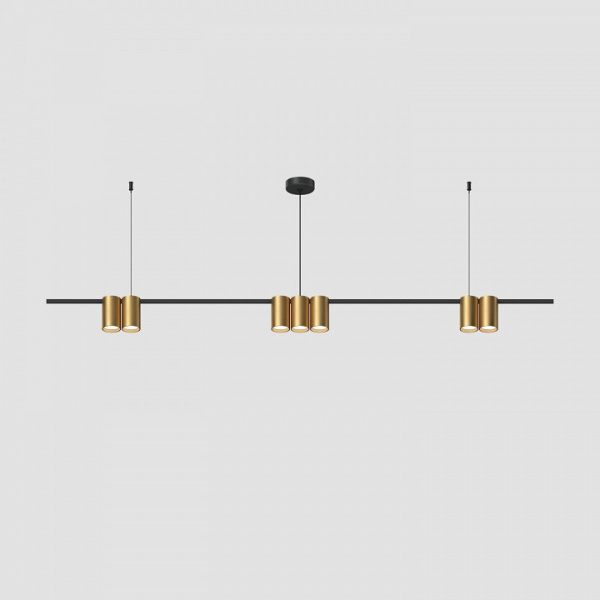 Подвесной светильник Denkirs Orbit DK4063-BK+SG