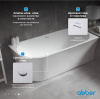 Акриловая ванна Abber 150x78 AB9257-1.5 R