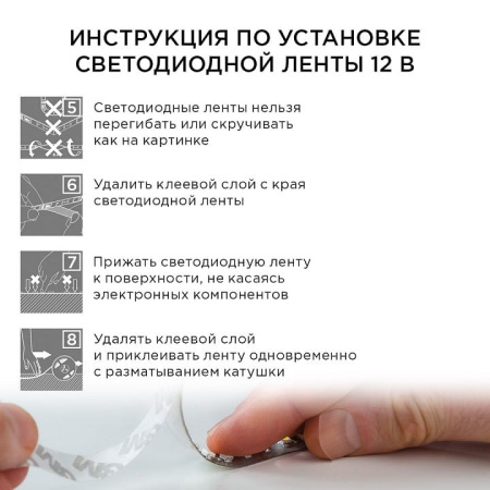 Комплект с лентой светодиодной Apeyron Electrics  10-68