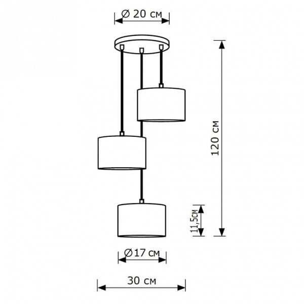Подвесная люстра Lighthall Blaze LH012118