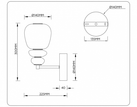 Бра Ambrella Light LH LH53168