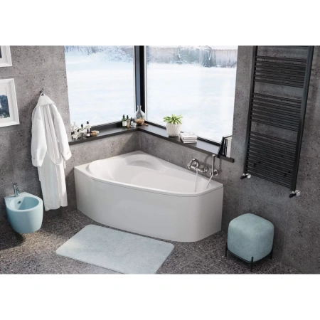 Акриловая ванна 160x105 см L Vagnerplast Selena VPBA163SEL3LX-04