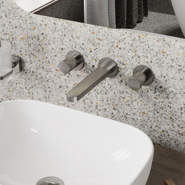 Смеситель для раковины WasserKRAFT Tauber 6445 сталь