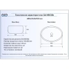 Раковина 48x34 см GID Simple N N9030b