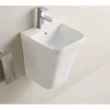 Раковина CeramaLux 500P 36,5x40 см, подвесная, белый