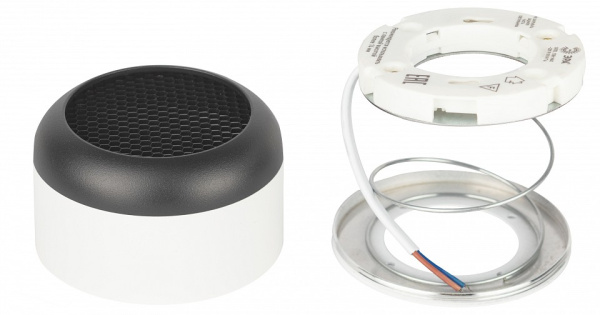 Накладной светильник Эра OL56 WH/BK