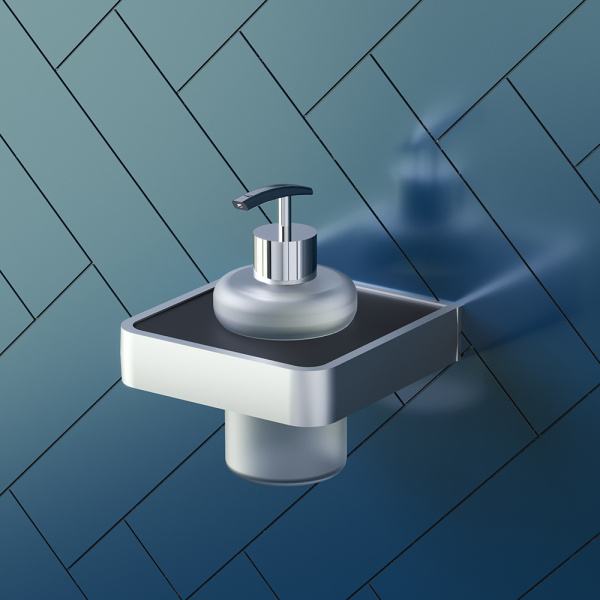 Диспенсер для жидкого мыла Damixa Jupiter DA7736900 черный