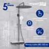 Душевая стойка WasserKRAFT A113.117.155.CH Thermo