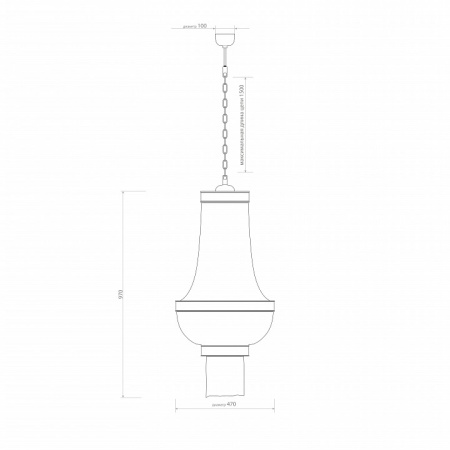 Подвесная люстра Covali  JPL-10476a