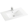 Раковина CeramaLux 9060E 61x46,5 см, накладная, белый