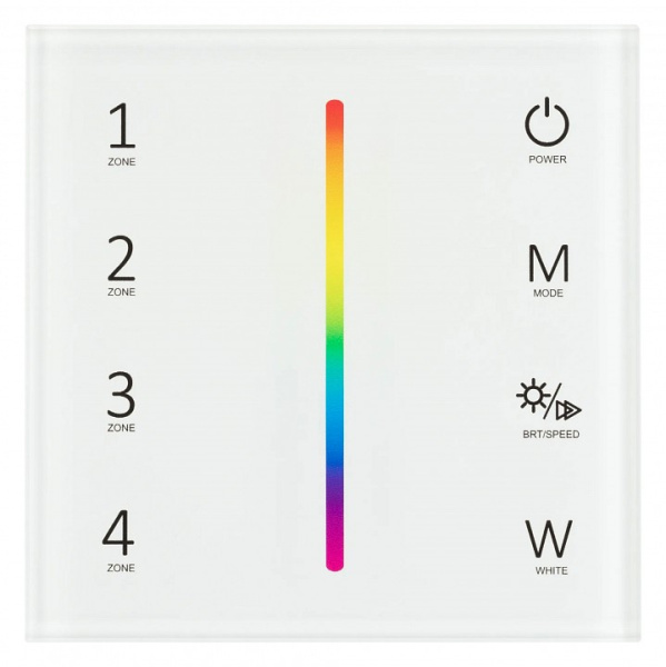 Панель-регулятора цвета RGBW сенсорный встраиваемый Arlight SMART 028140