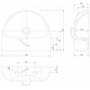 Раковина 45x37 см Kolo Nova Pro M32145000