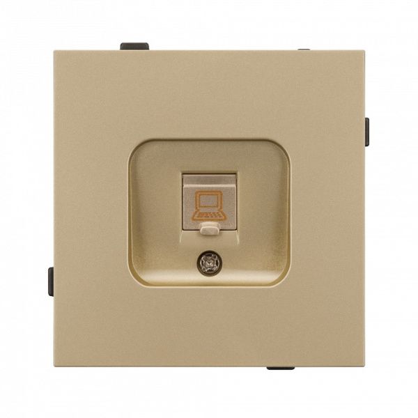 Розетка Ethernet RJ-45 и со шторками, без рамки Arlight SCT-TENDO 054592