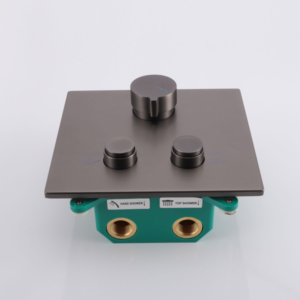 Смеситель для душа Vincea VSCV-421GM вороненная сталь