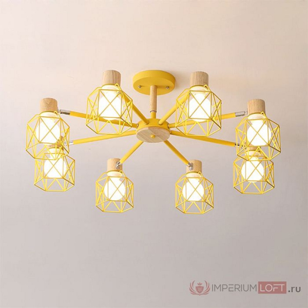 Люстра на штанге Imperiumloft Corf Yellow CORF-B01