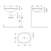 Раковина Geberit VariForm 61 500.756.01.2