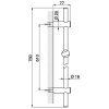Душевая стойка Huber Shower SS01214021