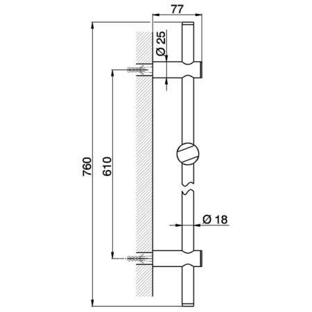 Душевая стойка Huber Shower SS01214021