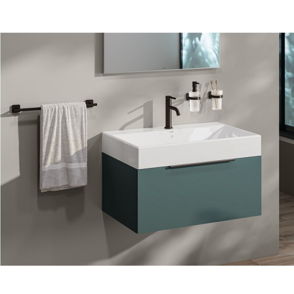 Дозатор жидкого мыла Kludi Vela S 2597639 черный матовый