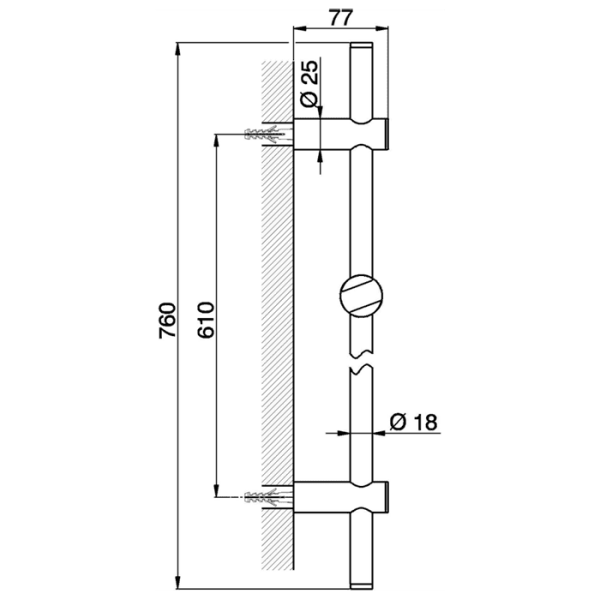 Душевая стойка Huber Shower SS01214021