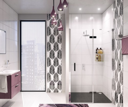 Душевая дверь WasserKRAFT Aller 10H05RBLACK R