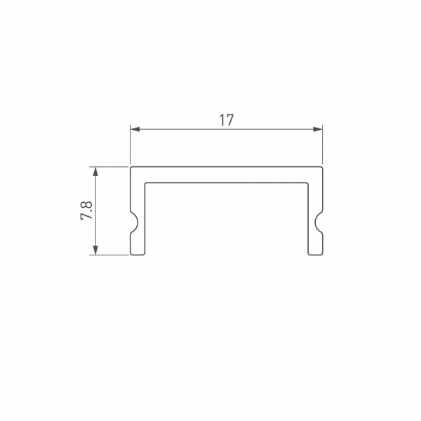 Рассеиватель Arlight SL-W17 061011