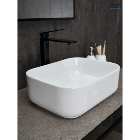 Раковина-чаша GID N1335 40x30 см, накладная, белый