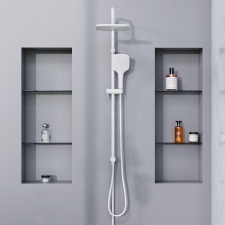 Душевая стойка Damixa Eclipse 931000200 белая