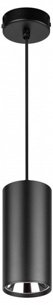 Подвесной светильник Эра PL12 GX53 BK/SL
