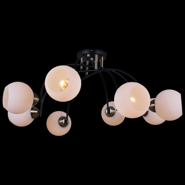 Потолочная люстра ILLUMICO IL0250-8CSQ-79 BK AB