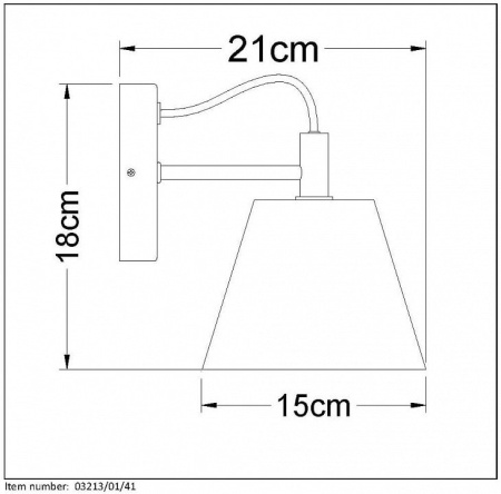 Бра Lucide Possio 03213/01/41