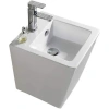 Раковина CeramaLux 500V 36,5x40 см, подвесная, белый