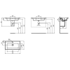 Раковина 84x46 см Ideal Standard Strada II T300301