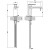 Смеситель для раковины Gessi Eleganza 46002#149