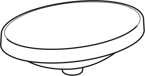 Раковина 55x40 см Geberit VariForm 500.718.01.2