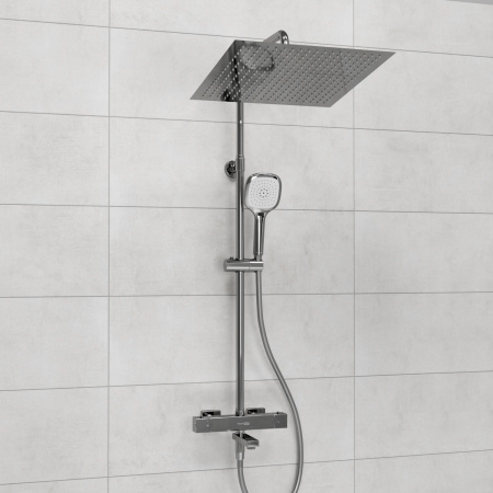 Душевая стойка WasserKRAFT A199.119.065.087.CH Thermo