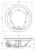 Акриловая ванна Jacuzzi Top AQS 180x180 9Q43-572A