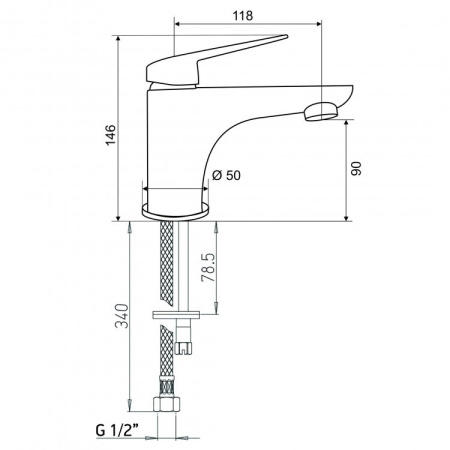 Комплект смесителей Paini Laguna LACRSET3 с душевым гарнитуром