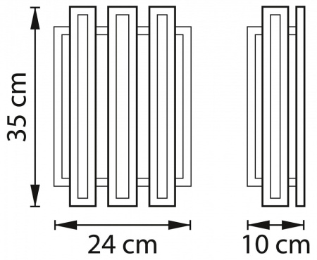 Накладной светильник Lightstar Agave 712624