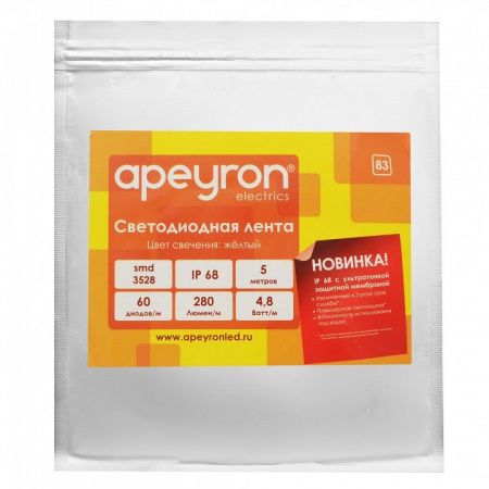 Лента светодиодная угловая Apeyron Electrics  00-83