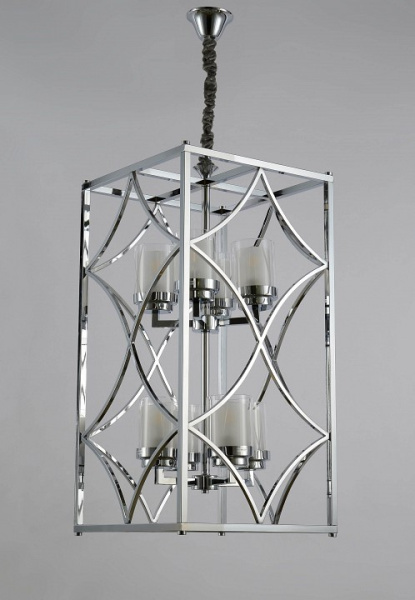 Подвесная люстра LUMINA DECO Quadrato LDP 1223-8 CHR