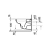 Подвесной унитаз Duravit D-code 25350900002
