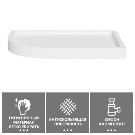 Душевой поддон Abber 120x90 AD3E120 R