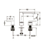 Смеситель для раковины Villeroy&Boch Architectura TVW10310811061
