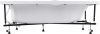 Каркас сварной для ванны Aquanet Dali 170х70 00239294