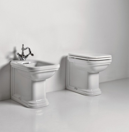 Биде напольное KERASAN Waldorf 4121K1bi/cr*1