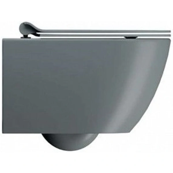 Унитаз подвесной GSI Pura 881604 безободковый, торнадо, агава матовый