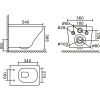 Подвесной унитаз BelBagno Sela BB3201CHR